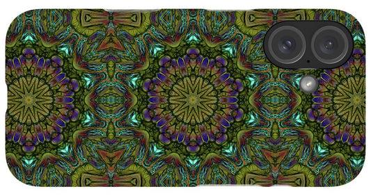 Green Kaleidoscope - Phone Case