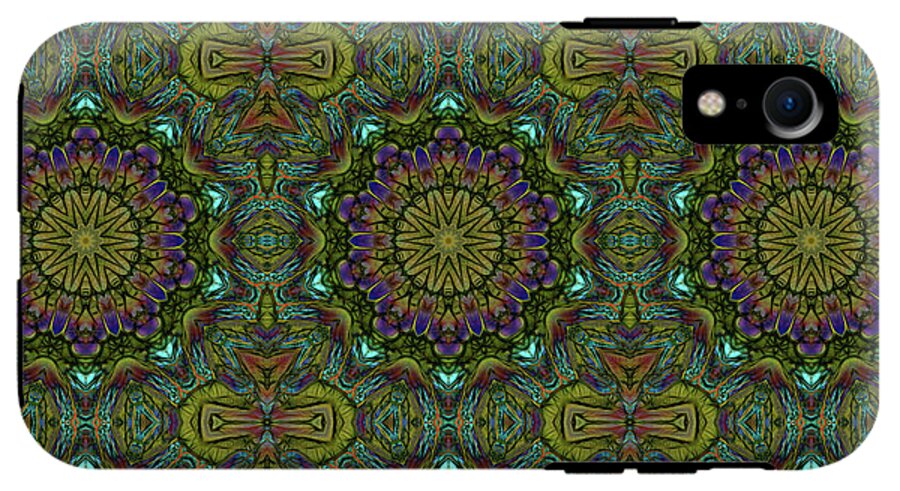 Green Kaleidoscope - Phone Case