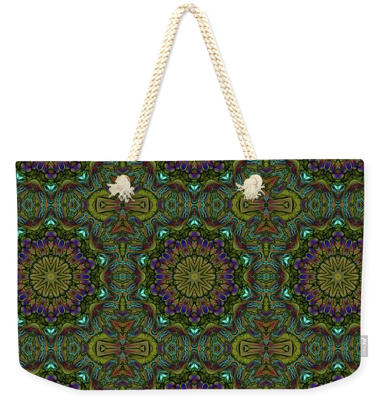 Green Kaleidoscope - Weekender Tote Bag