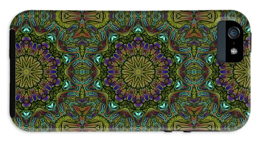 Green Kaleidoscope - Phone Case