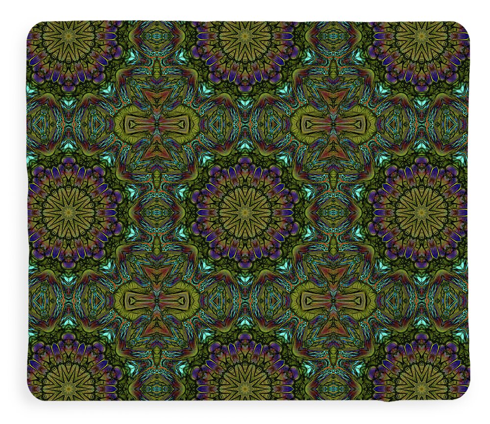 Green Kaleidoscope - Blanket