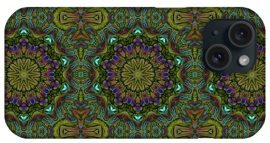 Green Kaleidoscope - Phone Case