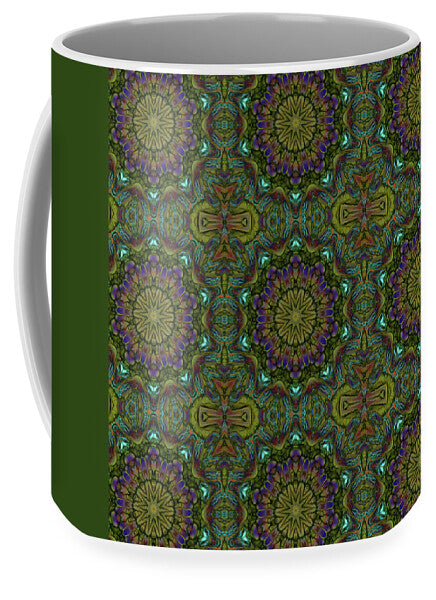 Green Kaleidoscope - Mug