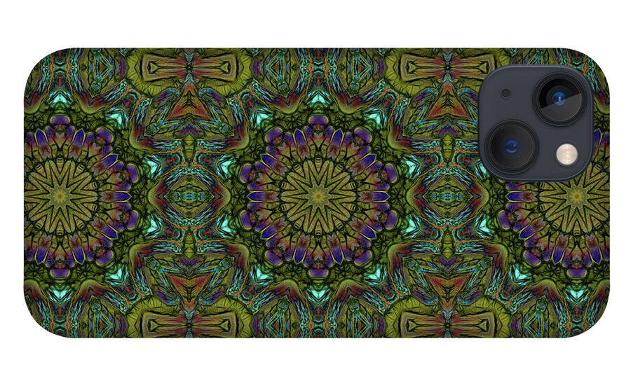 Green Kaleidoscope - Phone Case