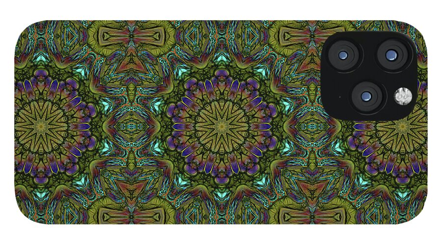 Green Kaleidoscope - Phone Case