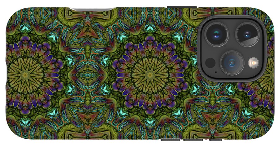 Green Kaleidoscope - Phone Case