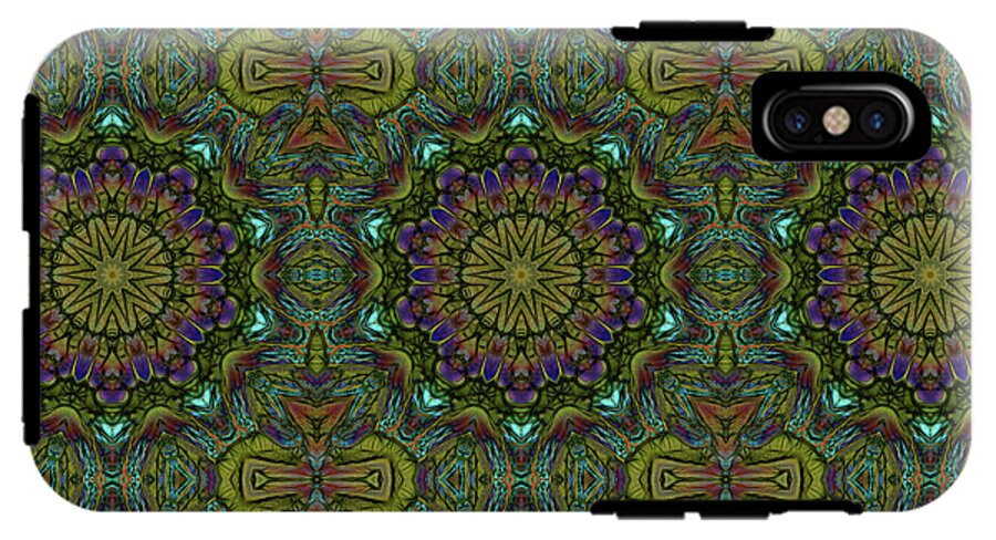 Green Kaleidoscope - Phone Case