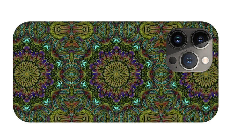 Green Kaleidoscope - Phone Case