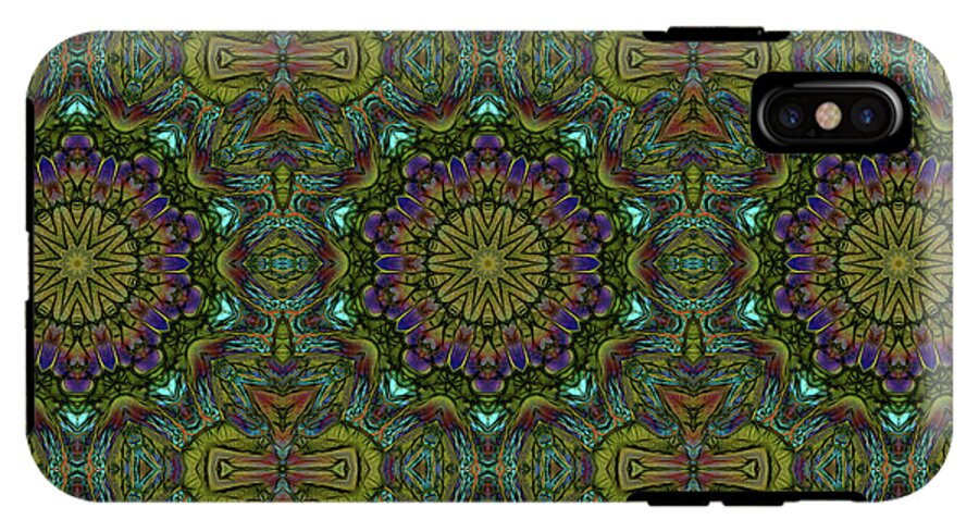 Green Kaleidoscope - Phone Case