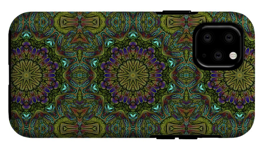 Green Kaleidoscope - Phone Case