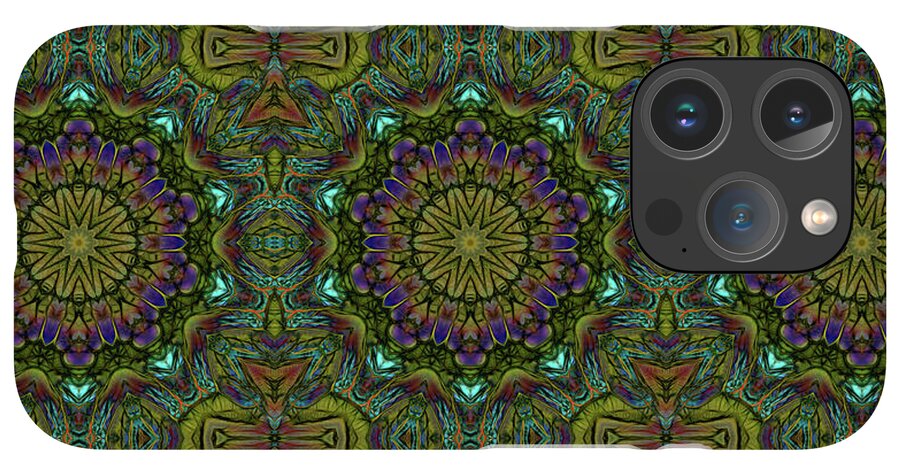 Green Kaleidoscope - Phone Case