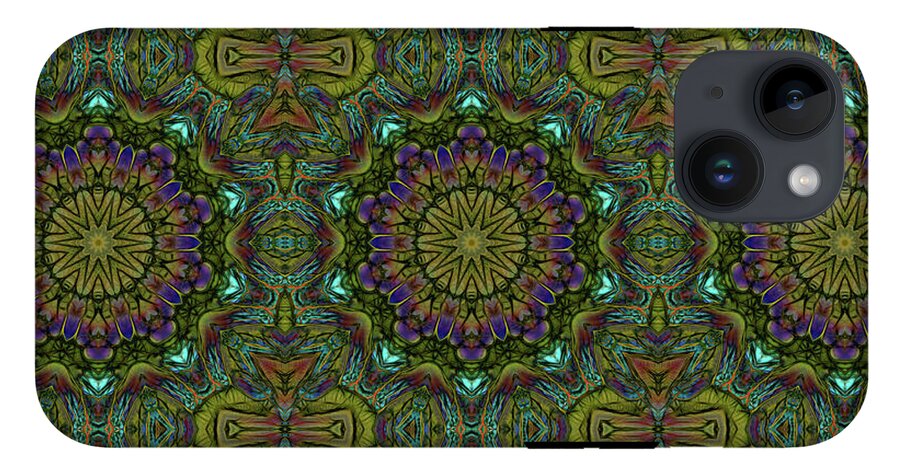 Green Kaleidoscope - Phone Case