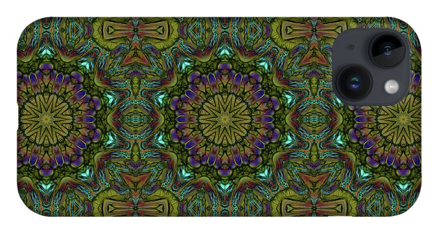 Green Kaleidoscope - Phone Case