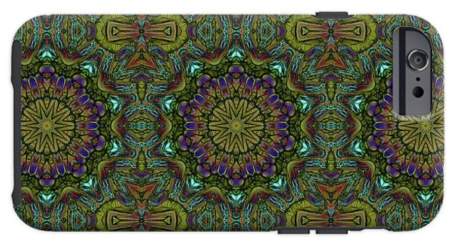 Green Kaleidoscope - Phone Case