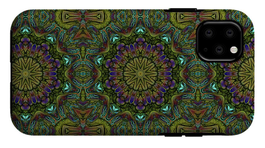 Green Kaleidoscope - Phone Case