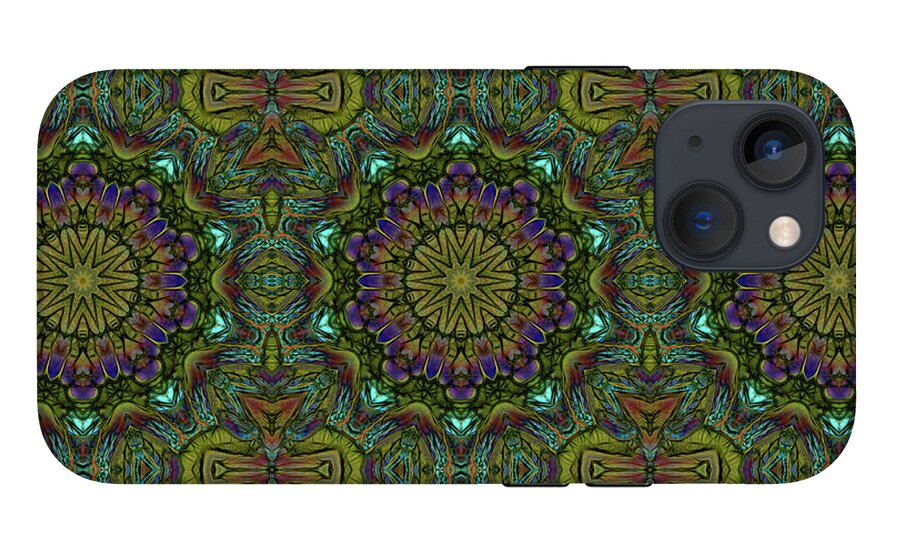 Green Kaleidoscope - Phone Case