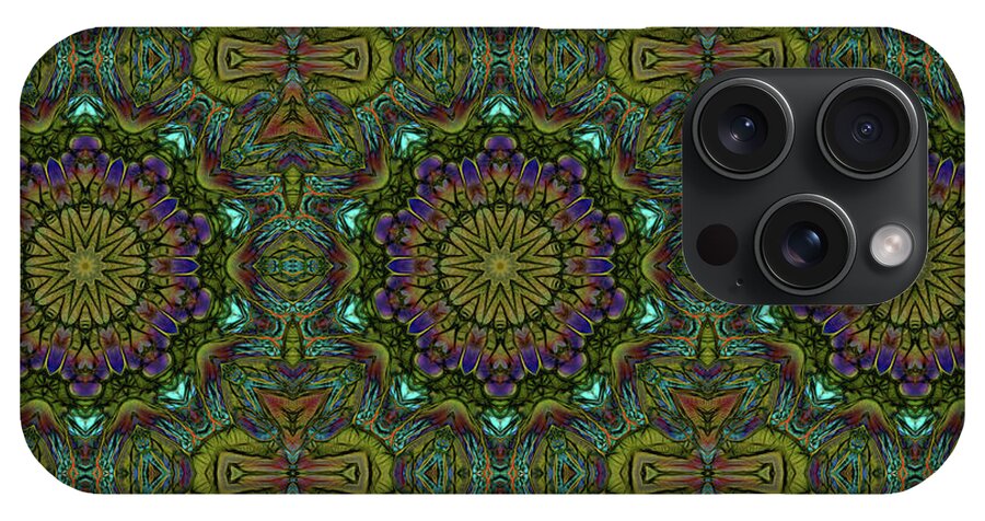 Green Kaleidoscope - Phone Case