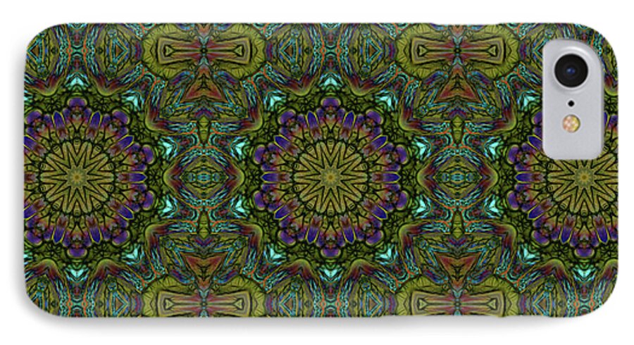 Green Kaleidoscope - Phone Case