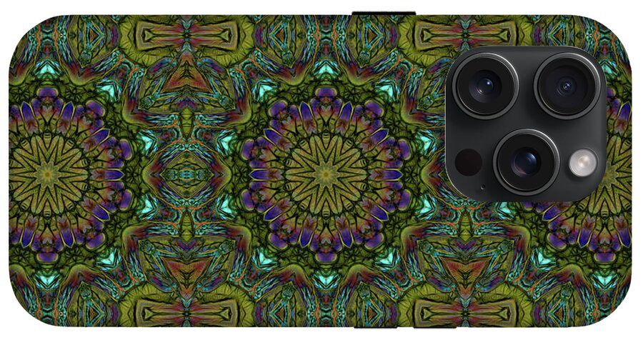 Green Kaleidoscope - Phone Case