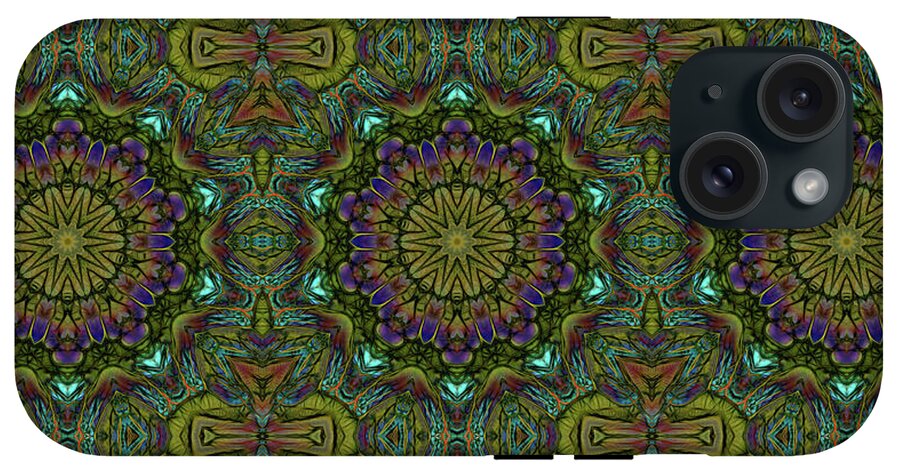 Green Kaleidoscope - Phone Case