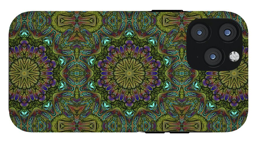 Green Kaleidoscope - Phone Case