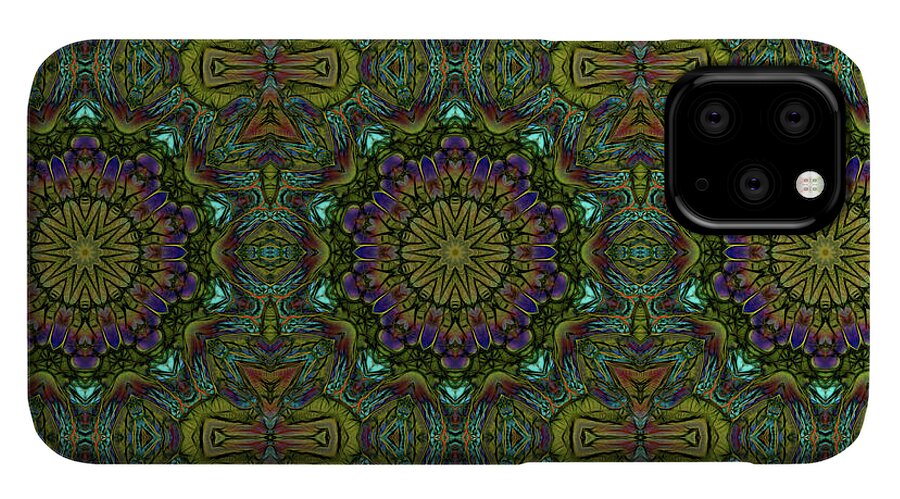 Green Kaleidoscope - Phone Case