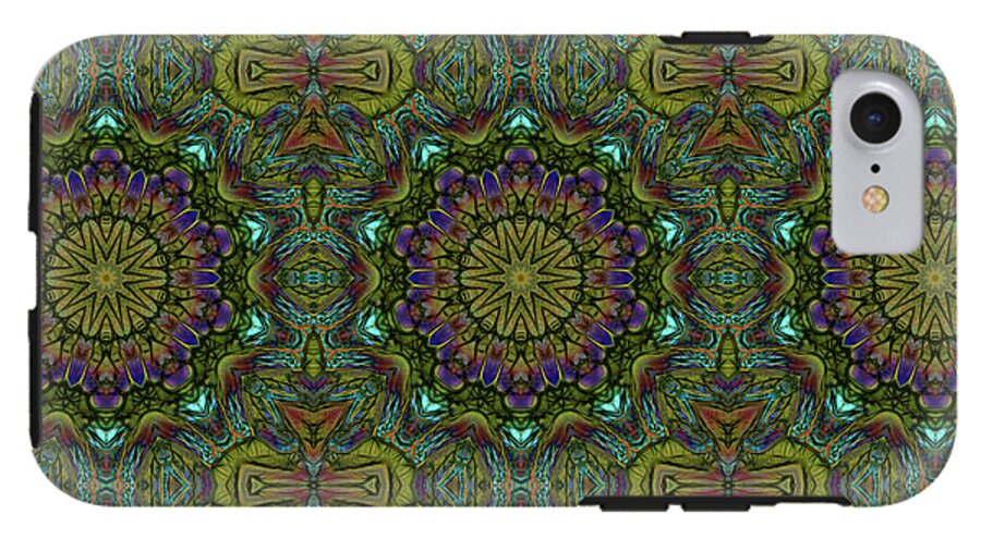 Green Kaleidoscope - Phone Case