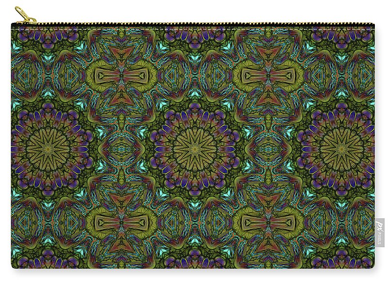 Green Kaleidoscope - Zip Pouch