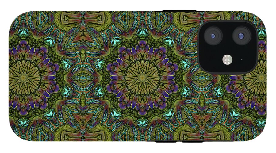 Green Kaleidoscope - Phone Case