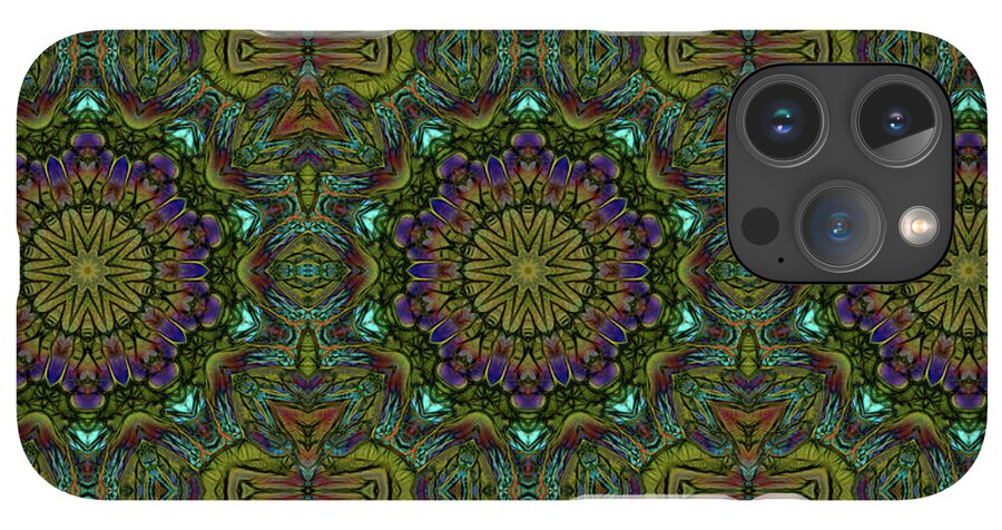 Green Kaleidoscope - Phone Case