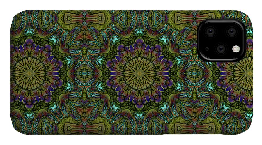 Green Kaleidoscope - Phone Case