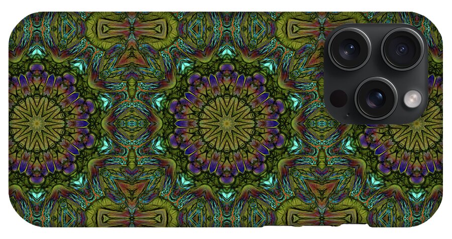 Green Kaleidoscope - Phone Case