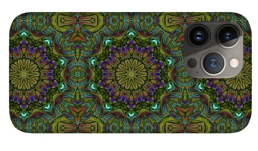 Green Kaleidoscope - Phone Case