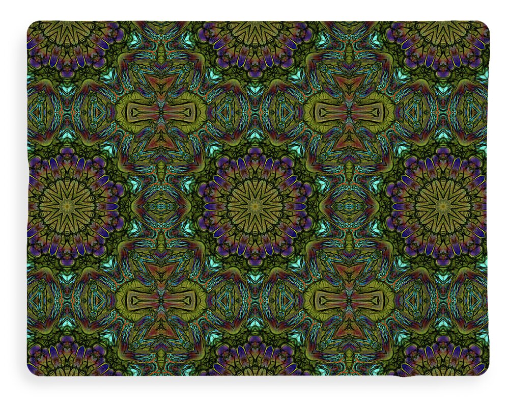 Green Kaleidoscope - Blanket