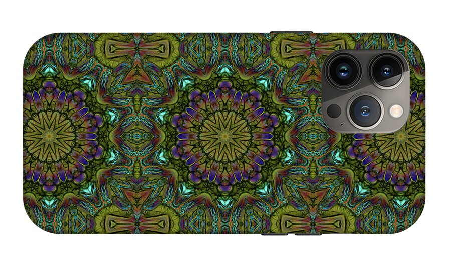 Green Kaleidoscope - Phone Case