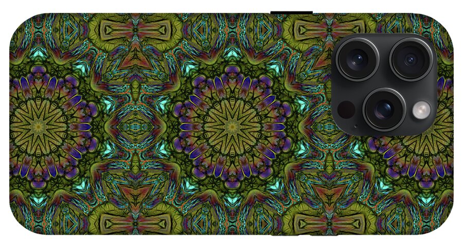 Green Kaleidoscope - Phone Case