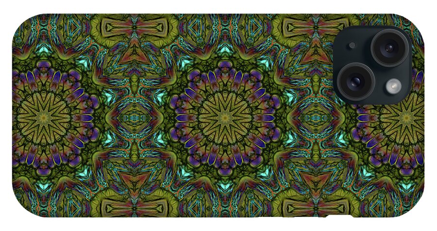 Green Kaleidoscope - Phone Case