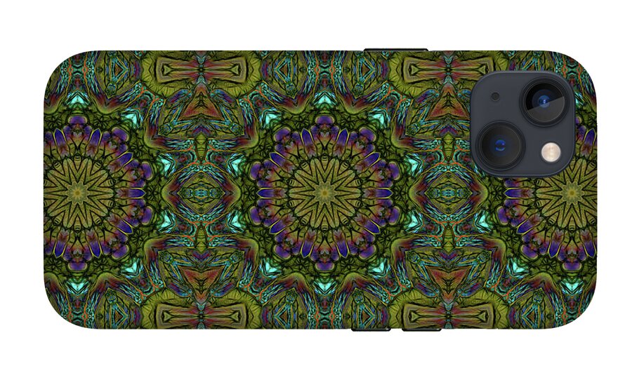 Green Kaleidoscope - Phone Case