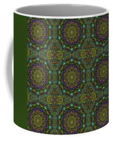 Green Kaleidoscope - Mug