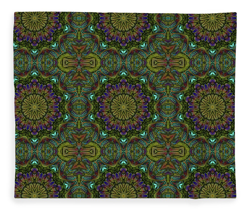 Green Kaleidoscope - Blanket