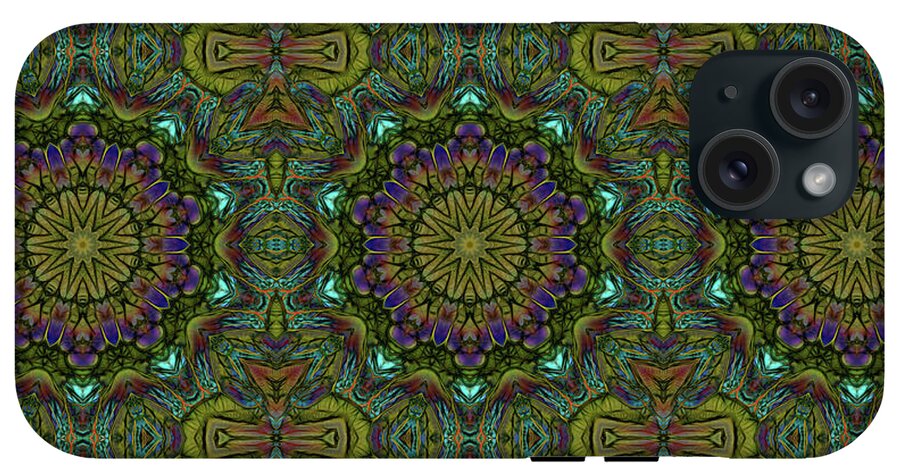 Green Kaleidoscope - Phone Case