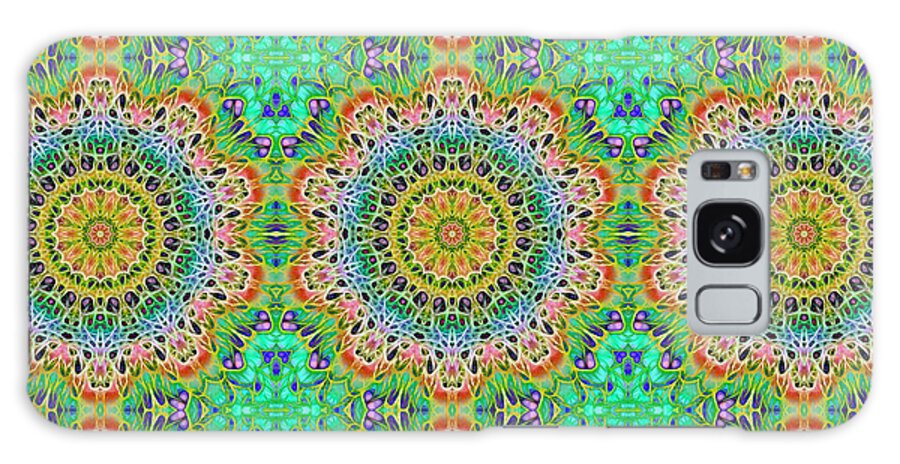 Green Orange Kaleidoscope - Phone Case