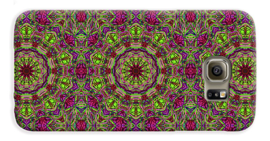 Green Pink Kaleidoscope - Phone Case