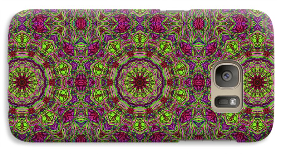 Green Pink Kaleidoscope - Phone Case