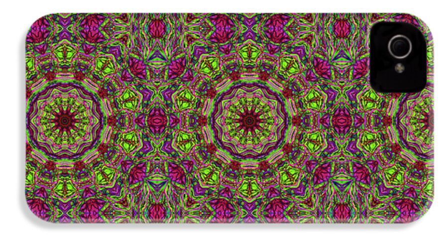 Green Pink Kaleidoscope - Phone Case