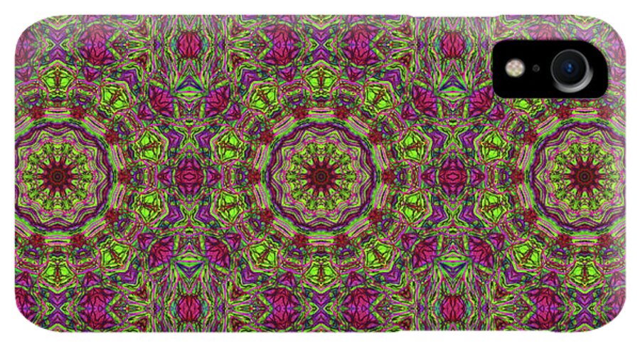 Green Pink Kaleidoscope - Phone Case