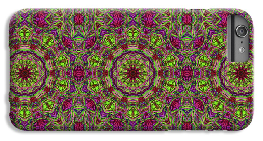 Green Pink Kaleidoscope - Phone Case