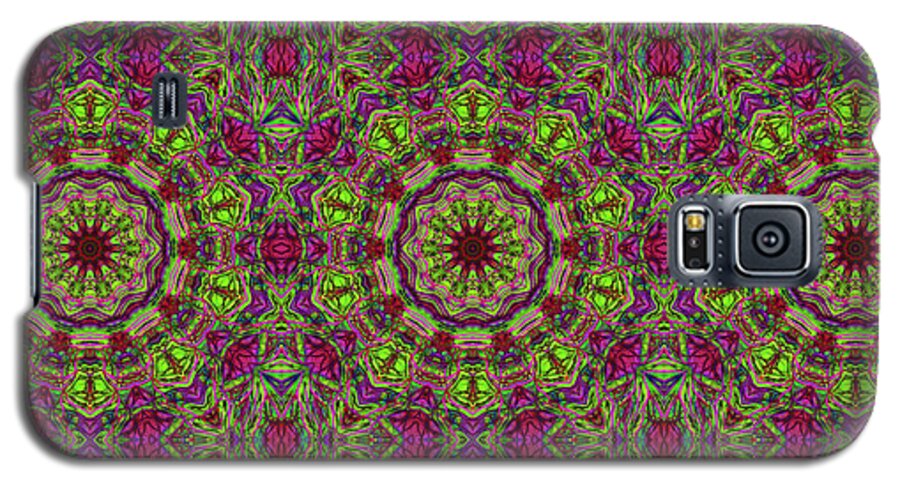 Green Pink Kaleidoscope - Phone Case