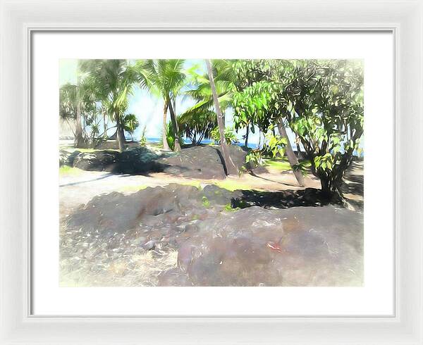 Hawaii No 4 - Framed Print