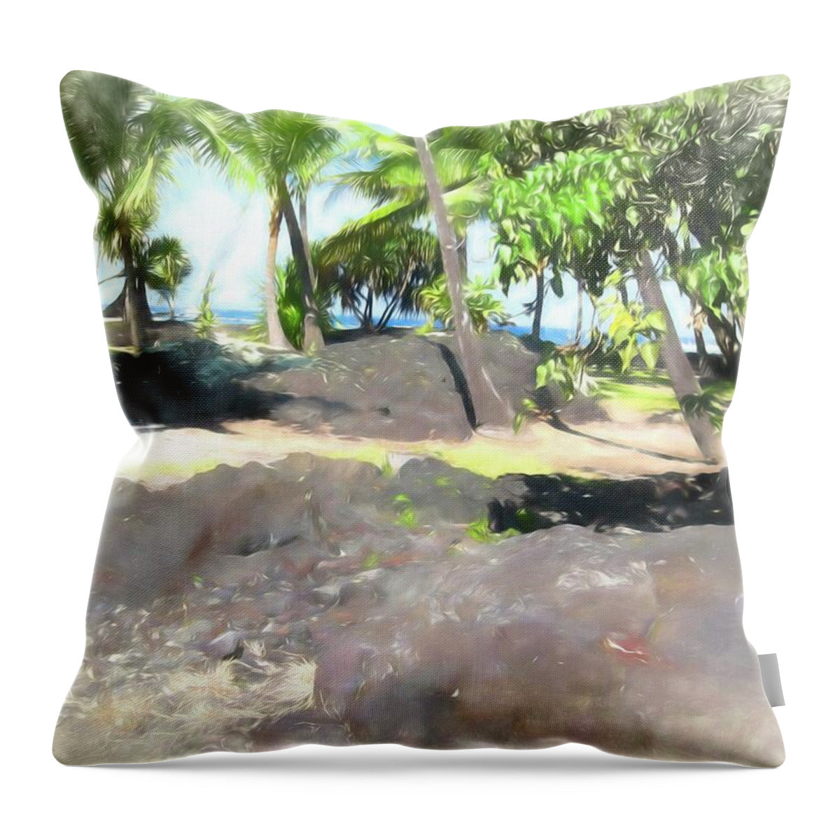 Hawaii No 4 - Throw Pillow